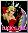 Enter the LuckyLand!  casino roulette, roulette girl